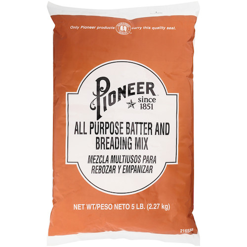 Pioneer All Purpose Breading & Batter Mix, 5 Pound, 6 Per Case